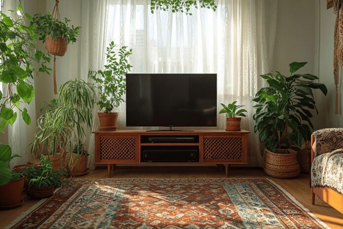 meuble-tv-dans-un-salon-boheme-conseils-et-idees-deco