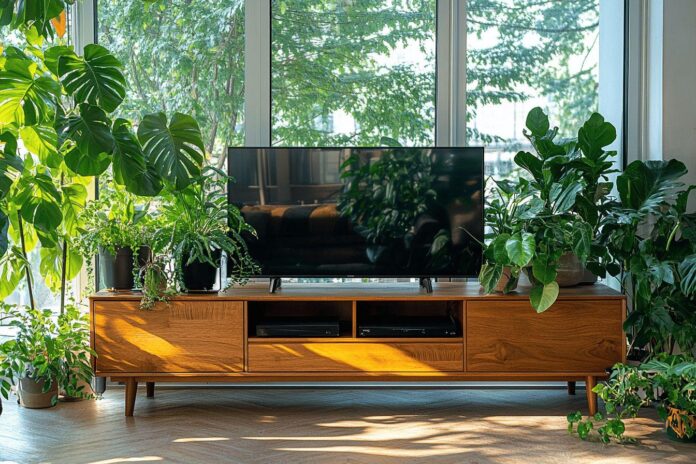 meuble-tv-et-plantes-dinterieur-les-meilleures-idees-deco