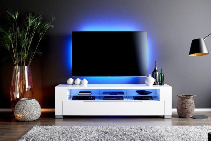 choisir-un-meuble-tv-blanc-laque-elegance-et-simplicite