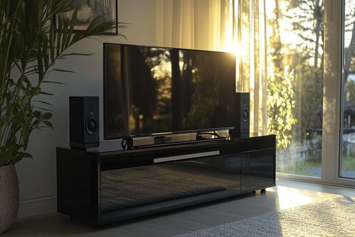 meuble-tv-avec-barre-de-son-integree-tout-savoir-avant-dacheter