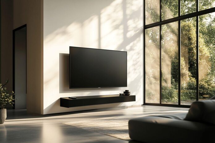meuble-tv-en-hauteur-avantages-ergonomiques-a-connaitre