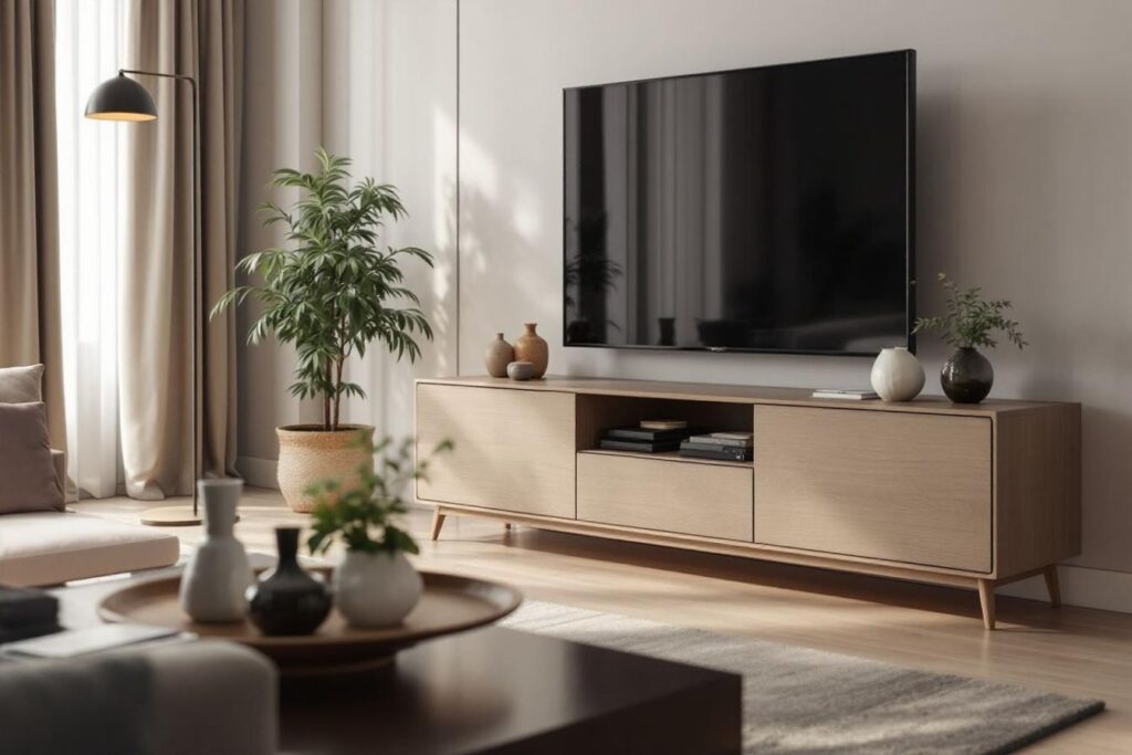 Meuble TV mural ou au sol : comment faire le bon choix ?