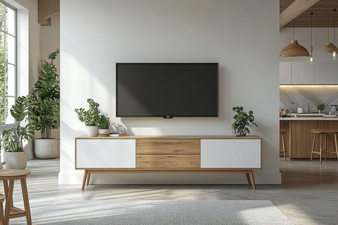 integrer-votre-meuble-tv-dans-un-espace-ouvert-salon-cuisine
