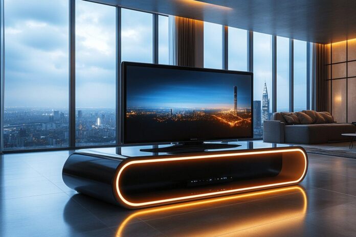 meuble-tv-led-integre-ambiance-moderne-et-futuriste