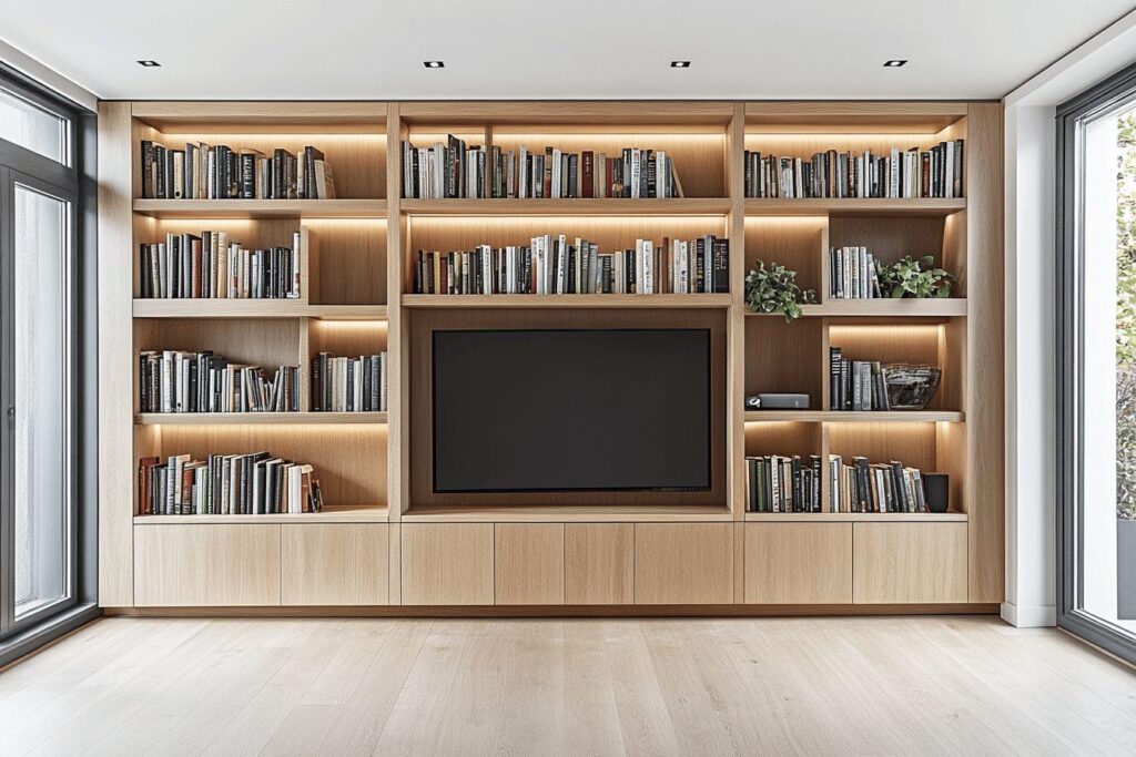 Associer bibliothèque et meuble TV : conseils pratiques